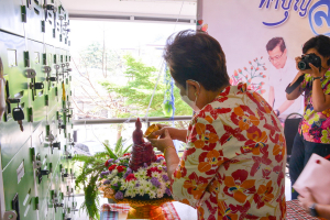 คณะเทคโนโลยีอุตสาหกรรม จัดพิธีทำบุญสงกรานต์ สืบสานประเพณีไทย