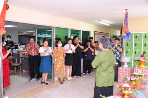 คณะเทคโนโลยีอุตสาหกรรม จัดพิธีทำบุญสงกรานต์ สืบสานประเพณีไทย