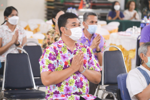 คณะวิทยาศาสตร์ฯ จัดพิธีทำบุญประจำปี สืบสานวัฒนธรรมไทยประเพณีวันสงกรานต์