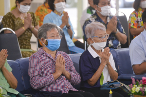 คณะวิทยาศาสตร์ฯ จัดพิธีทำบุญประจำปี สืบสานวัฒนธรรมไทยประเพณีวันสงกรานต์