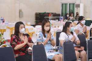 คณะวิทยาศาสตร์ฯ จัดพิธีทำบุญประจำปี สืบสานวัฒนธรรมไทยประเพณีวันสงกรานต์