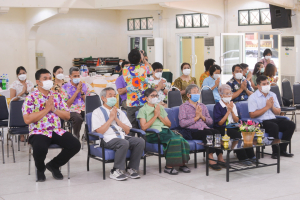 คณะวิทยาศาสตร์ฯ จัดพิธีทำบุญประจำปี สืบสานวัฒนธรรมไทยประเพณีวันสงกรานต์