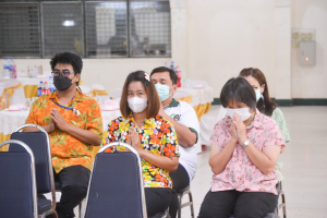 คณะวิทยาศาสตร์ฯ จัดพิธีทำบุญประจำปี สืบสานวัฒนธรรมไทยประเพณีวันสงกรานต์