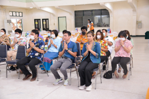 คณะวิทยาศาสตร์ฯ จัดพิธีทำบุญประจำปี สืบสานวัฒนธรรมไทยประเพณีวันสงกรานต์