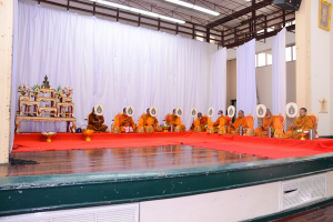 คณะวิทยาศาสตร์ฯ จัดพิธีทำบุญประจำปี สืบสานวัฒนธรรมไทยประเพณีวันสงกรานต์