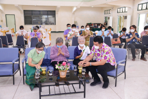 คณะวิทยาศาสตร์ฯ จัดพิธีทำบุญประจำปี สืบสานวัฒนธรรมไทยประเพณีวันสงกรานต์