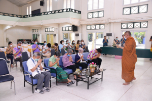 คณะวิทยาศาสตร์ฯ จัดพิธีทำบุญประจำปี สืบสานวัฒนธรรมไทยประเพณีวันสงกรานต์