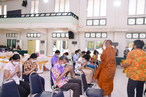 คณะวิทยาศาสตร์ฯ จัดพิธีทำบุญประจำปี สืบสานวัฒนธรรมไทยประเพณีวันสงกรานต์