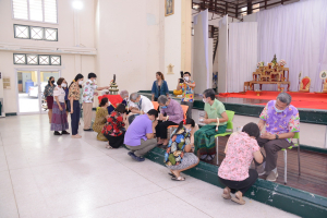 คณะวิทยาศาสตร์ฯ จัดพิธีทำบุญประจำปี สืบสานวัฒนธรรมไทยประเพณีวันสงกรานต์