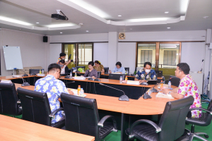 การประชุม คกก.ประจำคณะวิทยาศาสตร์ฯ ครั้งที่ 4/66