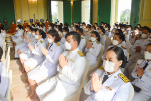 มรท. ร่วมพิธีวันคล้ายวันประสูติ สมเด็จพระเจ้าลูกยาเธอ เจ้าฟ้าทีปังกรรัศมีโชติ มหาวชิโรตตมางกูร สิริวิบูลยราชกุมาร