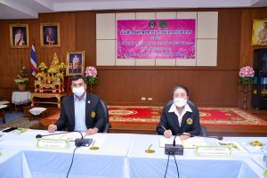 พิธีลงนาม MOU ระหว่างมหาวิทยาลัยราชภัฏเทพสตรี กับ วิทยาลัยเทคโนโลยีชัยบาดาล