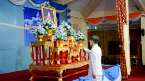 มรท. ร่วมพิธีเฉลิมฉลองวาระครบรอบ 100 ปี วันประสูติ สมเด็จพระเจ้าพี่นางเธอ เจ้าฟ้ากัลยาณิวัฒนา กรมหลวงนราธิวาสราชนครินทร์