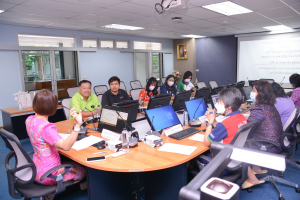 คณะวิทยาการจัดการ ต้อนรับ พาณิชย์จังหวัดชัยนาท ร่วมประชุมหารือการบูรณาการการทำงานร่วมกันระหว่าง มรท. กับ สนง.พาณิชย์ จ.ชัยนาท