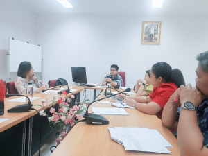 การประชุม คกก.ดำเนินงานกองนโยบายและแผน มรท. ครั้งที่ 4/66