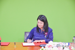 พิธีลงนาม MOU ระหว่าง มรท. กับ National Pingtung University ประเทศไต้หวัน