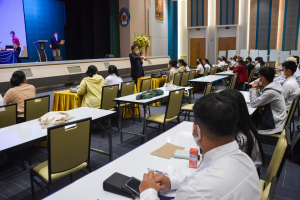 คณะครุศาสตร์จัดอบรมพัฒนาความรู้และทักษะในการปฏิบัติงานในสถานศึกษาของนักศึกษาฝึกประสบการณ์วิชาชีพครูฯ