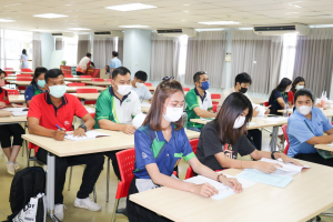 คณะวิทยาการจัดการจัดปฐมนิเทศนักศึกษาฝึกประสบการณ์วิชาชีพ ภาคฤดูร้อน ปีการศึกษา 65