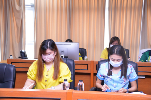 การประชุม คกก.กำหนดรายละเอียดคุณลักษณะเครื่องแบบชุดพิธีการ นศ. ครั้งที่ 1/66