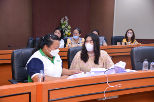 การประชุม คกก.กำหนดรายละเอียดคุณลักษณะเครื่องแบบชุดพิธีการ นศ. ครั้งที่ 1/66