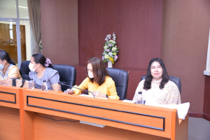 การประชุม คกก.กำหนดรายละเอียดคุณลักษณะเครื่องแบบชุดพิธีการ นศ. ครั้งที่ 1/66