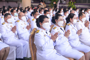 อธิการบดี และคณะผู้บริหาร ร่วมพิธีวันเฉลิมพระชนมพรรษาสมเด็จพระนางเจ้าฯ พระบรมราชินี