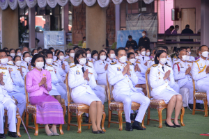 อธิการบดี และคณะผู้บริหาร ร่วมพิธีวันเฉลิมพระชนมพรรษาสมเด็จพระนางเจ้าฯ พระบรมราชินี