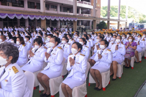 อธิการบดี และคณะผู้บริหาร ร่วมพิธีวันเฉลิมพระชนมพรรษาสมเด็จพระนางเจ้าฯ พระบรมราชินี