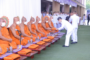 อธิการบดี และคณะผู้บริหาร ร่วมพิธีวันเฉลิมพระชนมพรรษาสมเด็จพระนางเจ้าฯ พระบรมราชินี