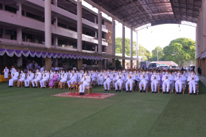 อธิการบดี และคณะผู้บริหาร ร่วมพิธีวันเฉลิมพระชนมพรรษาสมเด็จพระนางเจ้าฯ พระบรมราชินี