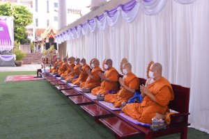 อธิการบดี และคณะผู้บริหาร ร่วมพิธีวันเฉลิมพระชนมพรรษาสมเด็จพระนางเจ้าฯ พระบรมราชินี