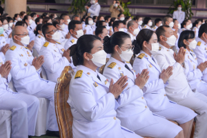 อธิการบดี และคณะผู้บริหาร ร่วมพิธีวันเฉลิมพระชนมพรรษาสมเด็จพระนางเจ้าฯ พระบรมราชินี