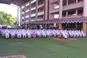 อธิการบดี และคณะผู้บริหาร ร่วมพิธีวันเฉลิมพระชนมพรรษาสมเด็จพระนางเจ้าฯ พระบรมราชินี