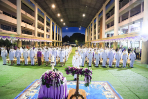 อธิการบดี และคณะผู้บริหาร ร่วมพิธีวันเฉลิมพระชนมพรรษาสมเด็จพระนางเจ้าฯ พระบรมราชินี