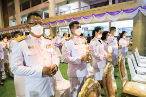 อธิการบดี และคณะผู้บริหาร ร่วมพิธีวันเฉลิมพระชนมพรรษาสมเด็จพระนางเจ้าฯ พระบรมราชินี