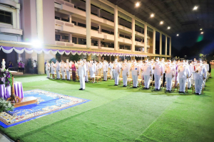 อธิการบดี และคณะผู้บริหาร ร่วมพิธีวันเฉลิมพระชนมพรรษาสมเด็จพระนางเจ้าฯ พระบรมราชินี