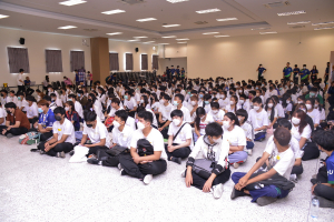 กองพัฒนานักศึกษาจัดโครงการพัฒนาคุณธรรม จริยธรรม นักศึกษาใหม่ We are TRU