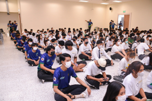 กองพัฒนานักศึกษาจัดโครงการพัฒนาคุณธรรม จริยธรรม นักศึกษาใหม่ We are TRU