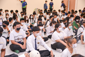 กองพัฒนานักศึกษาจัดโครงการพัฒนาคุณธรรม จริยธรรม นักศึกษาใหม่ We are TRU