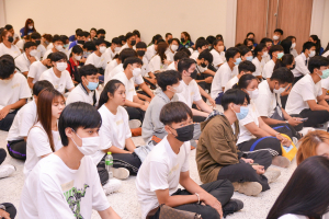 กองพัฒนานักศึกษาจัดโครงการพัฒนาคุณธรรม จริยธรรม นักศึกษาใหม่ We are TRU