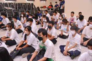 กองพัฒนานักศึกษาจัดโครงการพัฒนาคุณธรรม จริยธรรม นักศึกษาใหม่ We are TRU