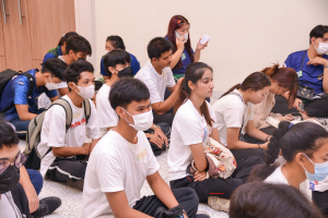 กองพัฒนานักศึกษาจัดโครงการพัฒนาคุณธรรม จริยธรรม นักศึกษาใหม่ We are TRU