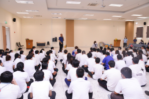 กองพัฒนานักศึกษาจัดโครงการพัฒนาคุณธรรม จริยธรรม นักศึกษาใหม่ We are TRU