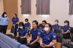 กองพัฒนานักศึกษาจัดโครงการพัฒนาคุณธรรม จริยธรรม นักศึกษาใหม่ We are TRU