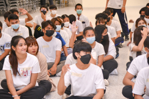 กองพัฒนานักศึกษาจัดโครงการพัฒนาคุณธรรม จริยธรรม นักศึกษาใหม่ We are TRU