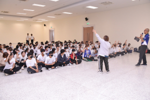 กองพัฒนานักศึกษาจัดโครงการพัฒนาคุณธรรม จริยธรรม นักศึกษาใหม่ We are TRU
