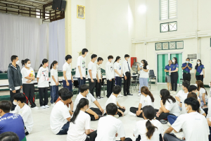 กองพัฒนานักศึกษาจัดโครงการพัฒนาคุณธรรม จริยธรรม นักศึกษาใหม่ We are TRU