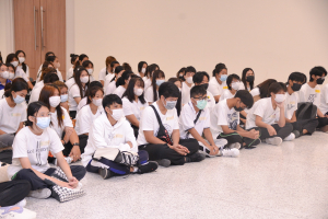 กองพัฒนานักศึกษาจัดโครงการพัฒนาคุณธรรม จริยธรรม นักศึกษาใหม่ We are TRU