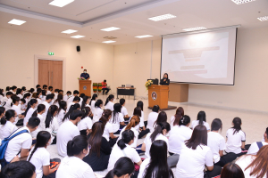กองพัฒนานักศึกษาจัดโครงการพัฒนาคุณธรรม จริยธรรม นักศึกษาใหม่ We are TRU