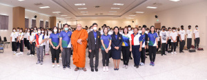 กองพัฒนานักศึกษาจัดโครงการพัฒนาคุณธรรม จริยธรรม นักศึกษาใหม่ We are TRU